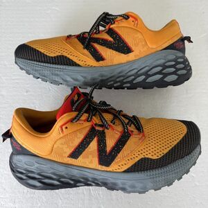 Size 10D - New Balance Fresh Foam More Trail v1 Habanero Ocean Grey